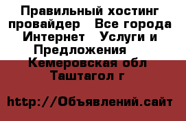 Правильный хостинг провайдер - Все города Интернет » Услуги и Предложения   . Кемеровская обл.,Таштагол г.